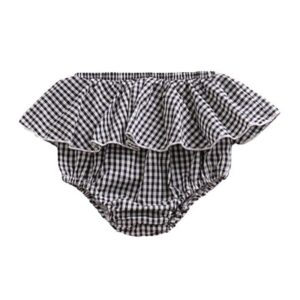 Latest Style Girls Cotton Ruffle Sweet Casual Solid Color And Floral Printed Shorts