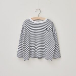 Children's Casual Stripe Printed Long Sleeve T-Shirt