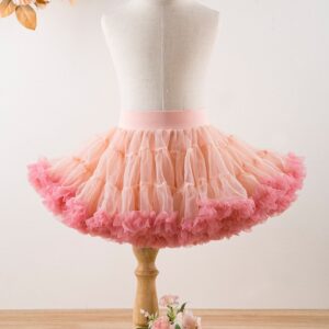 Kids Toddler Girls Casual Cute Mesh Tutu Princess Skirt