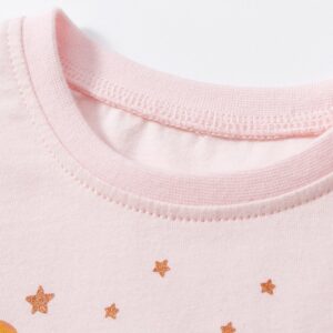 Kids Toddler Girls Casual Cute Cartoon Print Short Sleeve Round Neck Mesh Dress