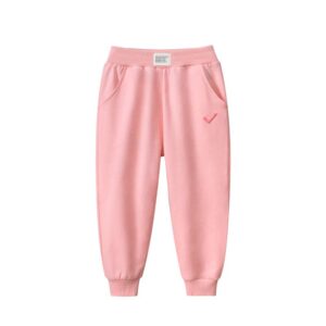 Kids Toddler Big Girls Casual Basic Versatile Solid Color Trousers