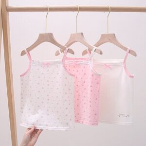 Children Kids Baby Fashion Girls Casual Basic Strawberry Print Sleeveless Sling Vest Top
