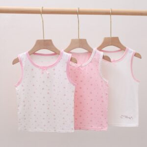 Children Kids Baby Fashion Girls Casual Basic Cute Strawberry Print Sleeveless Sling Vest Top