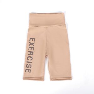 Children Kids Baby Fashion Girls Basic Casual Letter Print Thin Sports Shorts