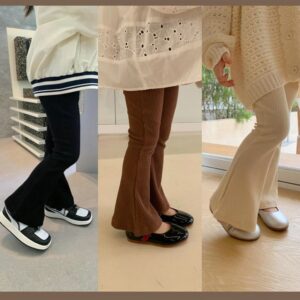 Children Kids Toddler Girls Flared Pants