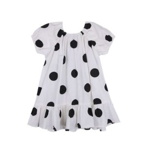 Girls Summer Wave Point Princess Dress