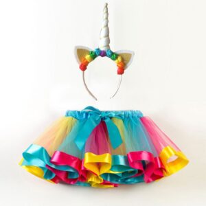 Kids Toddler Girls Fashion Free Tiara Tutu Skirt