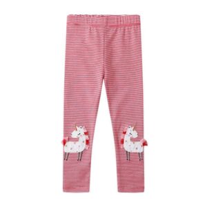 Casual Kid Toddler 2-7Y Girl Stripe Print Legging Pant
