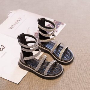 Girls Fashion Rhinestone Sandals