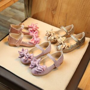 Girls Fashion Bow Princess Shoes