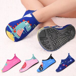 Children Cartoon Print Beach Quick-Drying Wading Shoes
