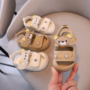 Kids Unisex Summer Casual Cute Velcro Sandals