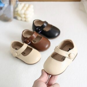 Children Fashion Solid Color Princess Shoes