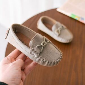 Kids Fashion Solid Color Soft Flats
