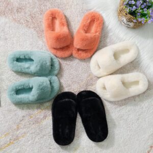 Children Kids Toddlers Girls Boys Fur Slippers