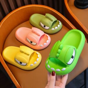 Kids Unisex Casual Cute Cartoon Thick-Soled House Slippers