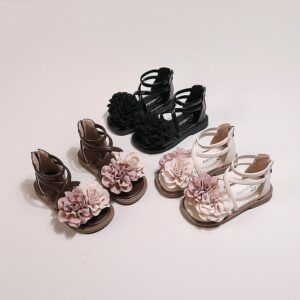 Girls Fashion Floral Sandals