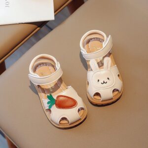 Children Cute Girl Carrot Rabbit Sandals