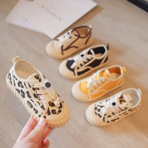 Kids Toddler Girls Fashion Four-Color Espadrilles Cookie Flats