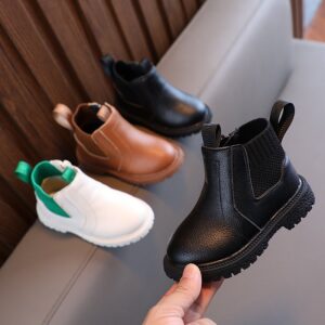 Children Kids Toddlers Girls Boys Casual Soft Sole Boots