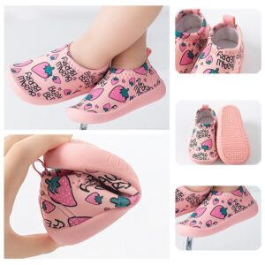 Baby Cute Cartoon Pattern Comfortable Anti Slip Soft Bottom Floor Socks First Walkers