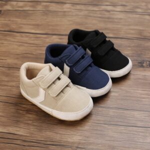 Baby Casual Soft Sole Double Velcro Design Toddler Shoes