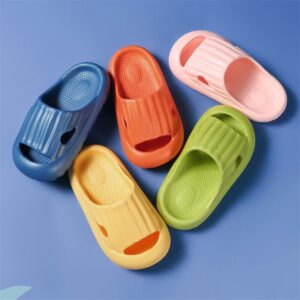 Kids Fashion Hollow Soft Bottom Non-slip Slippers