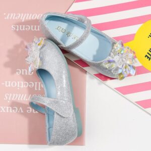 Girls Fashion Crystal Decoration Princess Flats