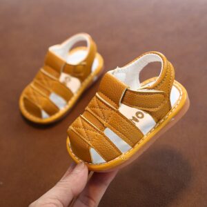 Baby Simple Solid Color Sandals