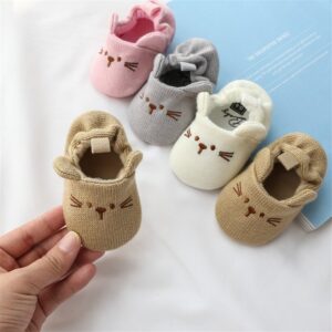 Baby Cute Cartoon Pattern Knitted Toddler Shoes