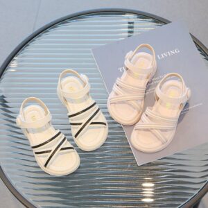 Children Kids Baby Fashion Girls Casual Soft Sole Beach Sandals Shoes
