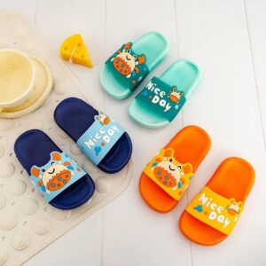 Children Kids Baby Fashion Girls Boys Casual Cartoon Cute Crab Home Non-Slip Slippers Shoes