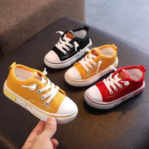 Children Kids Baby Fashion Girls Boys Casual Canvas Sneakers Shoes