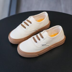 Children Kids Baby Fashion Girls Boys Breathable Canvas Sneaker Shoes