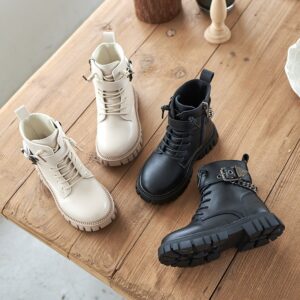 Children Kids Toddlers Girls Warm Soft Bottom Boots