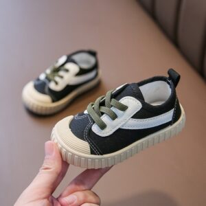 Kids Toddler Girls Boy Fashion Baotou Biscuit Toe Flats