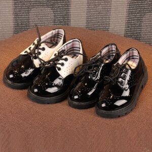 Kids Girl Fashion Casual Leather Shoes