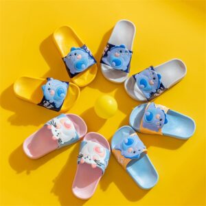 Kids Cute Dinosaur Cat Pattern Non-slip Slippers