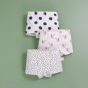 Kids Toddler Girls Cute Cartoon Print Underwear Boxer Pants Sets
