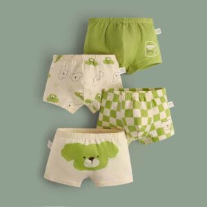 Kids Boys Cute Cartoon Print Underwear Sets