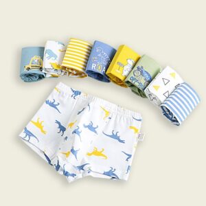 Kids Toddler Boys Cute Cartoon Print Underwear Cotton Boxer Pants