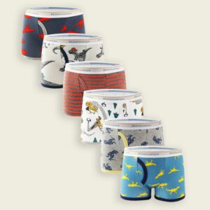 Kids Toddler Boys Cute Cartoon Print Underwear Cotton Boxer Pants