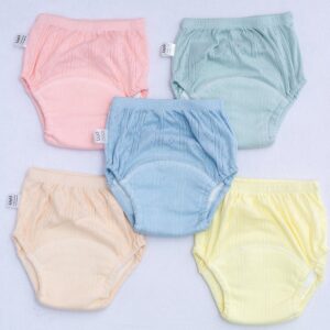 Toddlers Newborn Baby Fashion Girls Boys Solid Color Breathable Diapers Washable Shorts