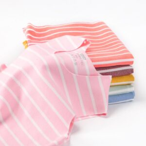 Children Fashion Striped Round Neck Sleeveless Vest