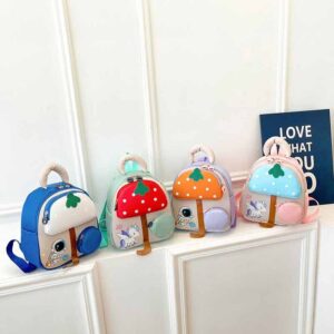 Kids Unisex Casual Cute Cartoon Print Nylon School Bag