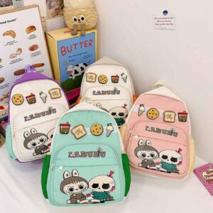 Kids Unisex Casual Cute Cartoon Print Nylon School Bag