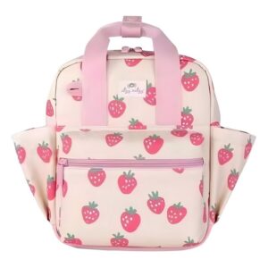 Kids Unisex Casual Cute Strawberry Print School Bag
