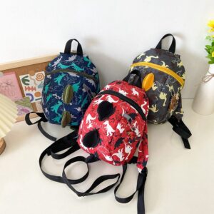 Children Kids Baby Fashion Cute Cartoon Dinosaur Backpack School Bag