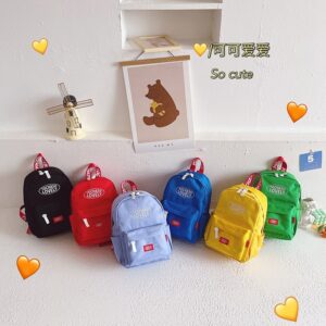 Children Kids Baby Fashion Cute Letters Print Backpack School Bag
