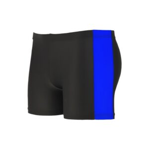 Children's Simple Contrast Color Stitching Quick-Drying Swim Trunks